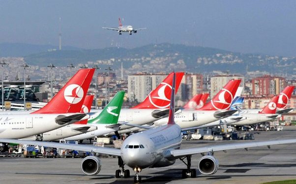 İstanbul’a 2018 yılında en çok turist hava yolu ile geldi