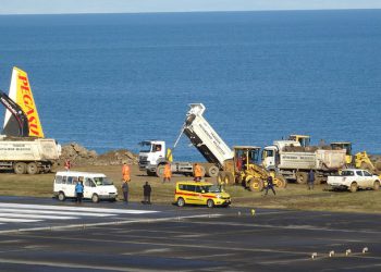 Trabzon’da pist onarımı başladı