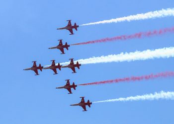 SOLOTÜRK ve Türk Yıldızları bugün 12.45’te Samsun’da