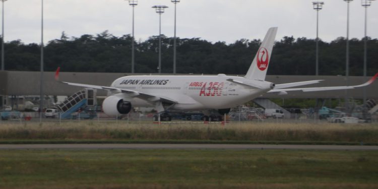 JAL’in A350-900’ü teslimat için hazır