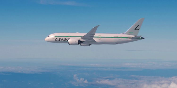 JAL’in alt markası Zipair seferlere 2020’de başlıyor