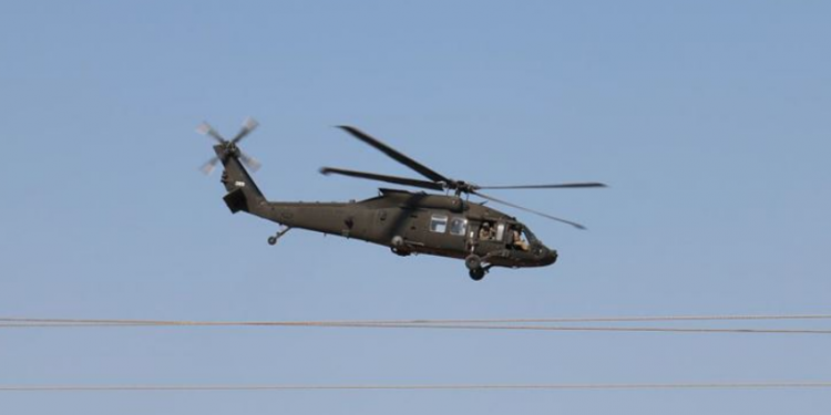 Fırat’ın doğusunda ilk ortak helikopter uçuşu