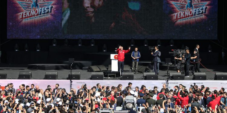 Cumhurbaşkanı Erdoğan Teknofest’te