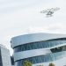 Uçan taksi Volocopter test uçuşu yaptı