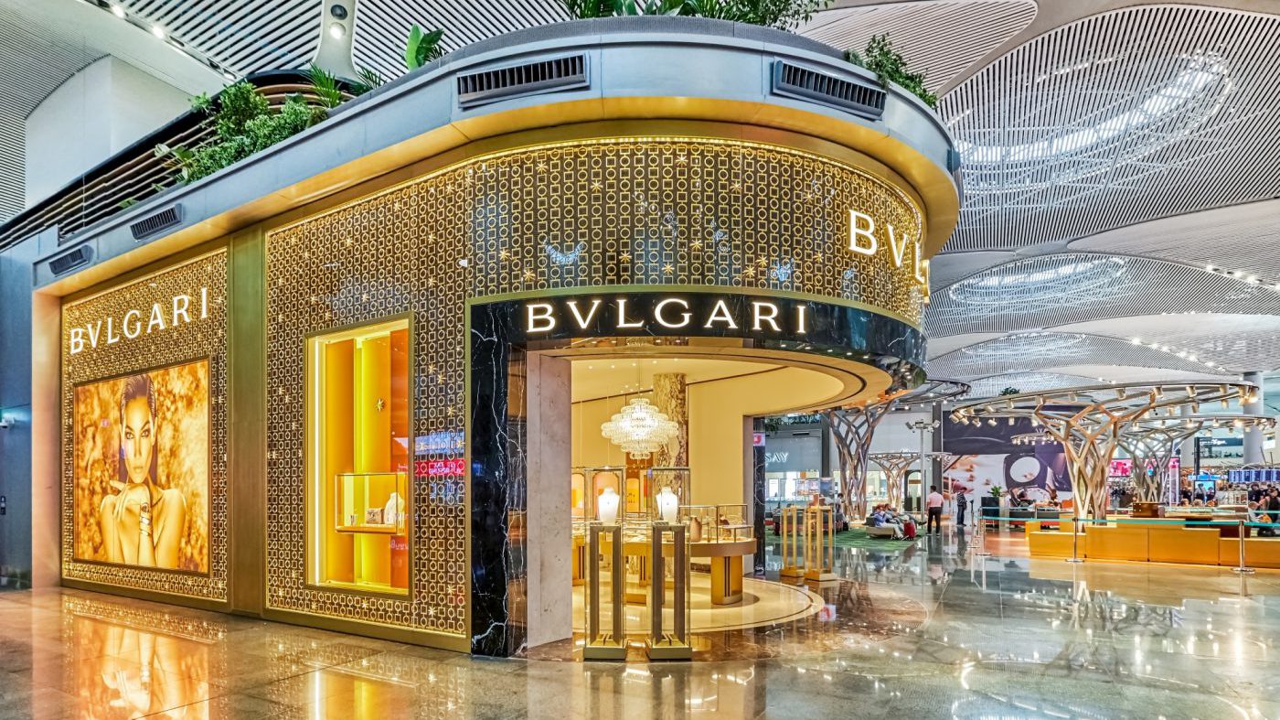 BVLGARI, İstanbul Havalimanı'nda mağaza 