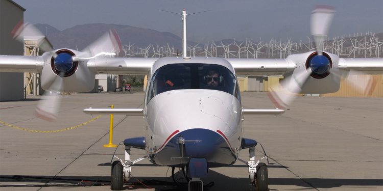 NASA’nın elektrikli deneysel uçağı X-57