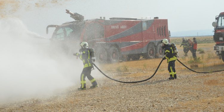 DHMİ’ acil durum tatbikatı