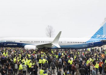 Boeing 737 MAX 10 törensiz fabrikadan çıktı