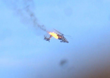Sovyet yapımı füze Apache helikopterini düşürdü