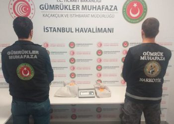 Havalimanında kokain ele geçirildi