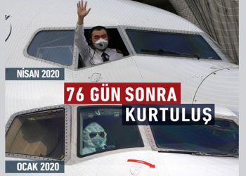 76 gün sonra umut veren fotoğraf