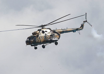 Rusya’da askeri helikopter düştü