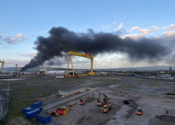 Bombardier tesislerinde yangın!