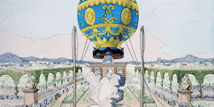 İlk sıcak hava balonu 237 yıl önce havalandı