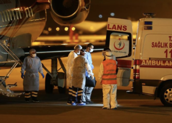 KKTC’deki Covid-19 hastalarının Türkiye’ye nakli sürüyor