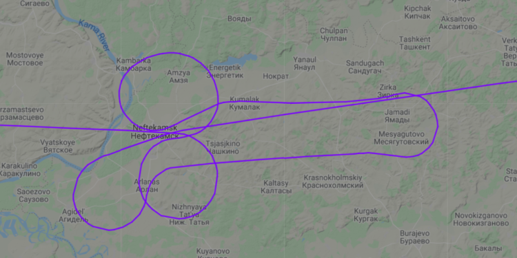 Pilotların çizdiği müstehcen rota Rusya’yı karıştırdı