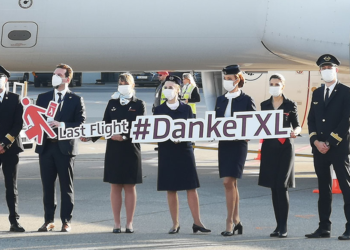 Berlin Tegel’den son uçuşu Air France yaptı