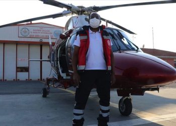 Türkiye semalarında hayat kurtaran Tanzanyalı