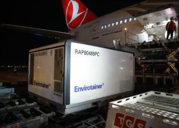 Turkish Cargo, UNICEF’in Kovid-19 aşılarını taşıyor