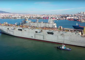 Savunma sanayisi TCG Anadolu’yu göreve hazırlıyor