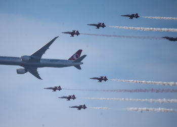 THY’den şehit pilot için başsağlığı mesajı