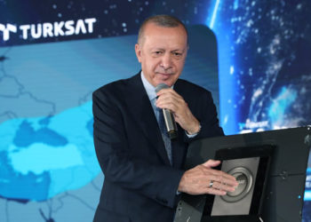 Erdoğan Türksat 5A Uydusu’nu hizmete aldı