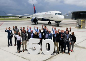 Delta Air Lines 50’nci A220’sini teslim aldı