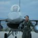 Türkiye’nin ilk kadın F-16 pilotu Airport’ta