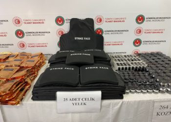 Sabiha Gökçen’de 1,5 milyon liralık kaçak ürün ele geçirildi