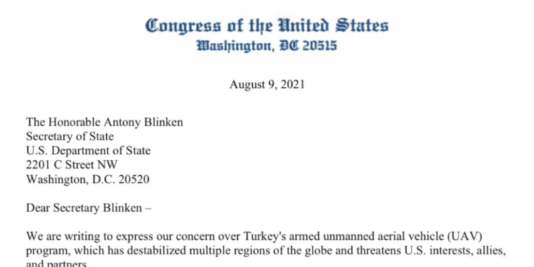 ABD Kongresi’den Türk İHA mektubu!