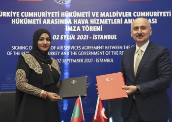 Maldivler ile Hava Ulaştırma Anlaşması imzalandı
