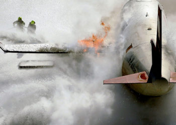 Esenboğa Havalimanı’nda uçak kazası tatbikatı