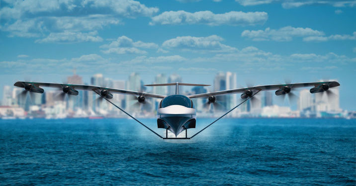 Hem uçak hem tekne: Denizden birkaç metrede uçacak