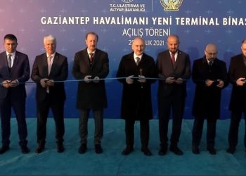 Gaziantep Havalimanı yeni terminali hizmete açıldı