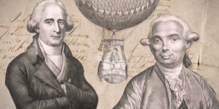 Balon uçuşlarının mucidi Fransız Montgolfier kardeşler