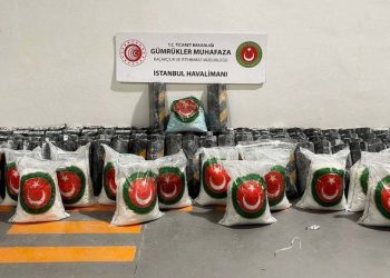 İstanbul havalimanı’nda 250 kg metamfetamin ele geçirildi