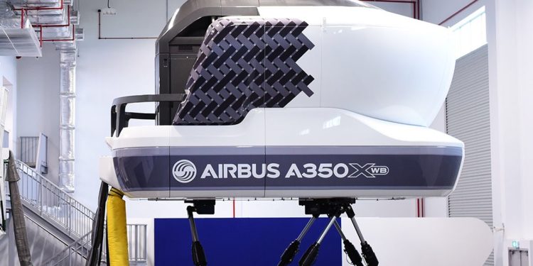 Airbus Asya’da dördüncü A350 simülatörünü açtı