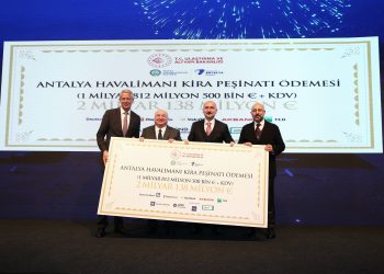 Fraport-TAV, Antalya Havalimanı’nın kira peşinatını ödedi