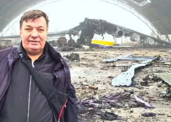 An-225 hasarından yeni görüntüler