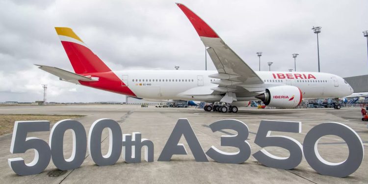 Airbus’tan 500. A350 teslimatı: Yeni üretim standartlarını açıkladı