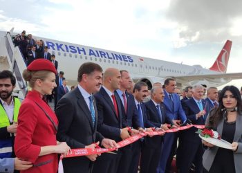 THY, Kerkük uçuşlarına başladı