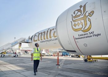 Emirates’ten yüzde 100 SAF ile ilk uçuş