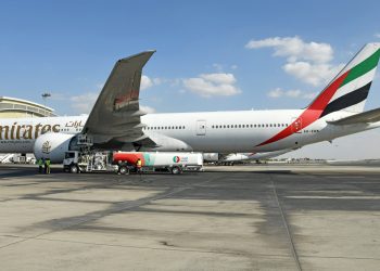 Emirates, yüzde 100 SAF ile motor yer testini tamamladı