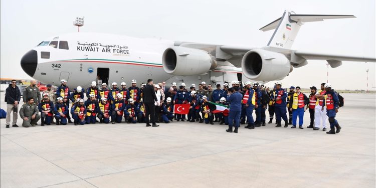 Kuveyt’in Türkiye’ye gönderdiği uçak sayısı 9’a ulaştı