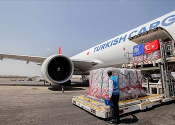 THY, IOM deprem yardımlarını Türkiye’ye getirdi