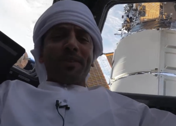BAE’li astronot Al Neyadi uzaydan bayramı kutladı