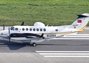 Yangın filosunun komuta kontrol uçağı Türkiye’de