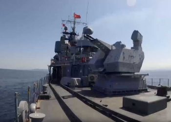 GÖKDENİZ, MİLGEM-5 gemisine entegre edildi