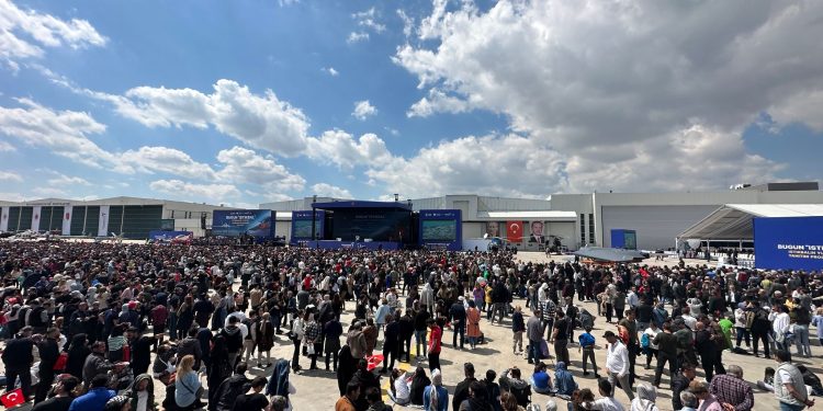 “İstikbalin Yüzyılı Lansmanı” başlıyor. İşte ilk görüntüler…