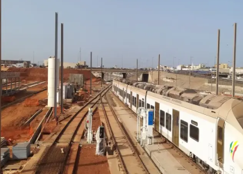 Dakar Havalimanı’na hızlı tren hattı ulaştırıldı